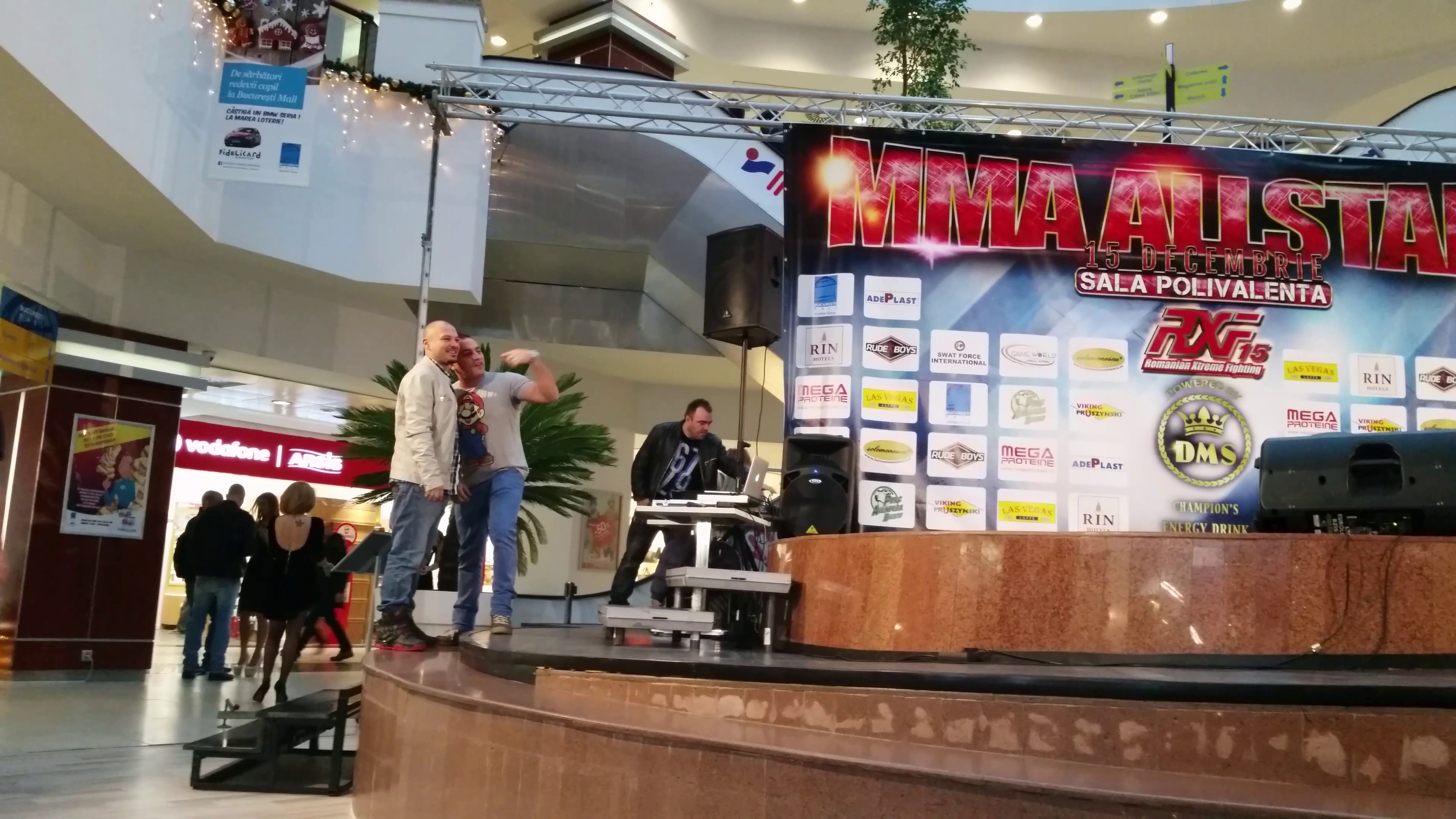 Puya a venit la cantarul oficial de la MMA all Stars