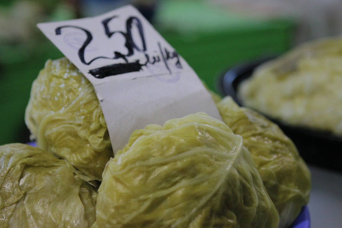 In mai toate pietele gasesti varza murata pentru a face nelipsitele sarmale