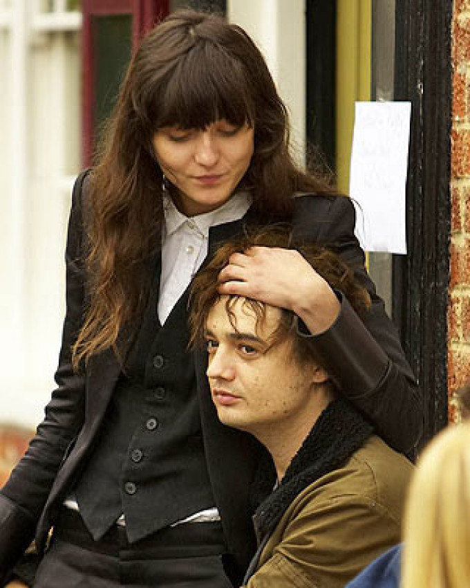 Irina Lazareanu si Pete Doherty au avut o relatie de cativa ani