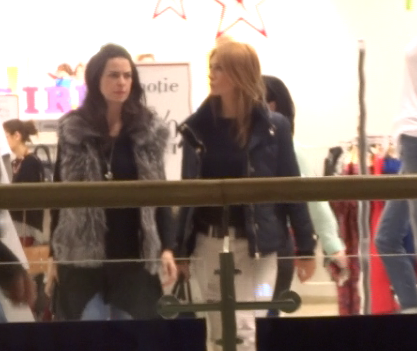 magda palimariu si diana bart la mall