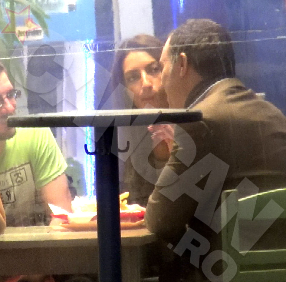 Irina si iubitul ei au mancat cu pofta, iar apoi s-au intors in club