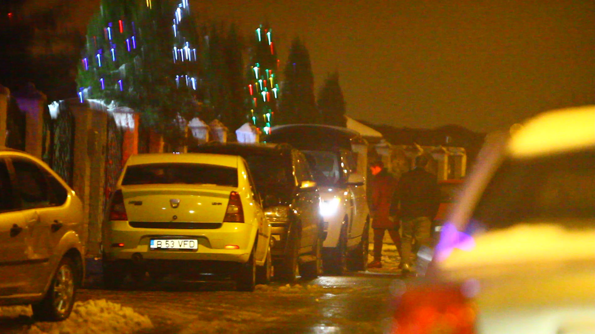 De abia cand a ajuns acasa, Salam s-a interesat de soarta bolidului sau