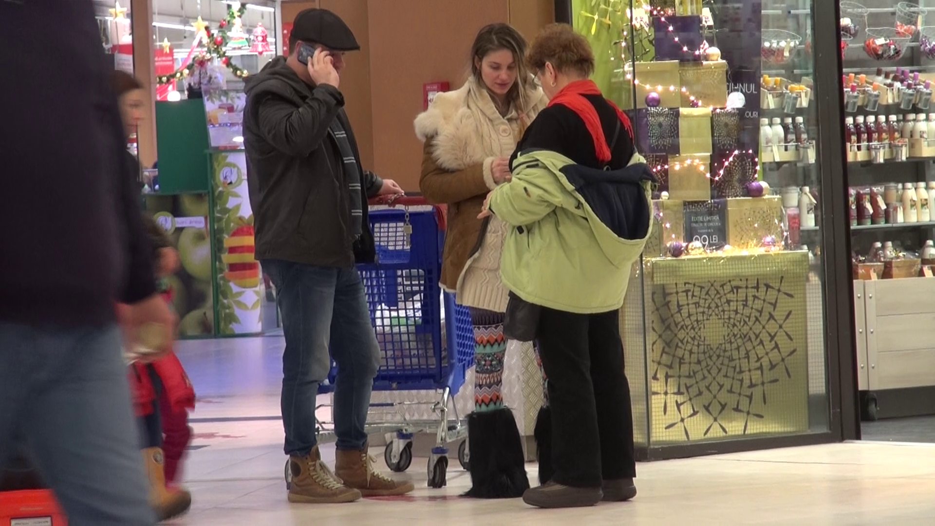 Gratiela parea mai interesata de propriile cumparaturi decat de nevoile sotului