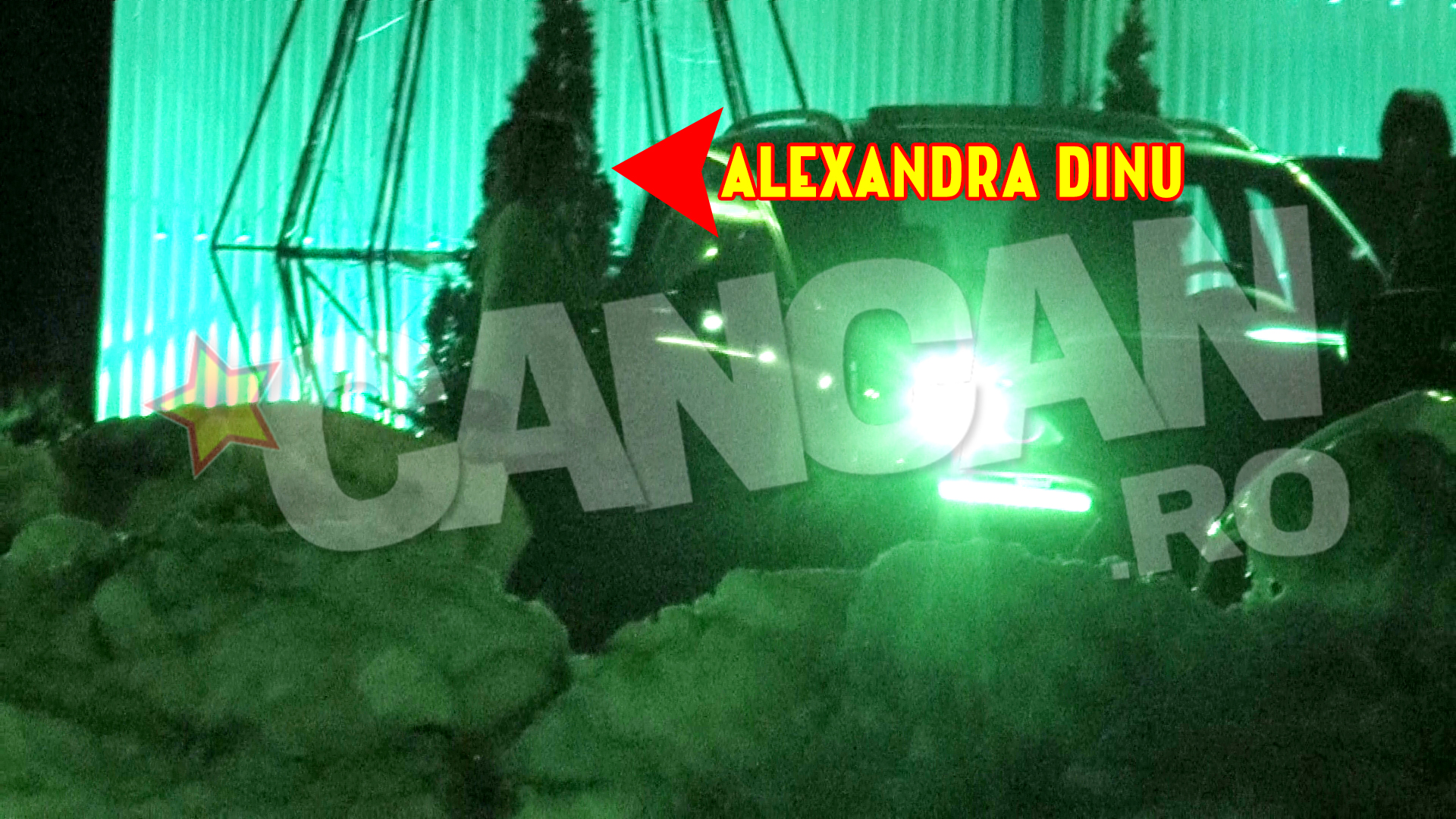 La plecare, Alexandra si Ionut au iesit pe usa din spate a localului