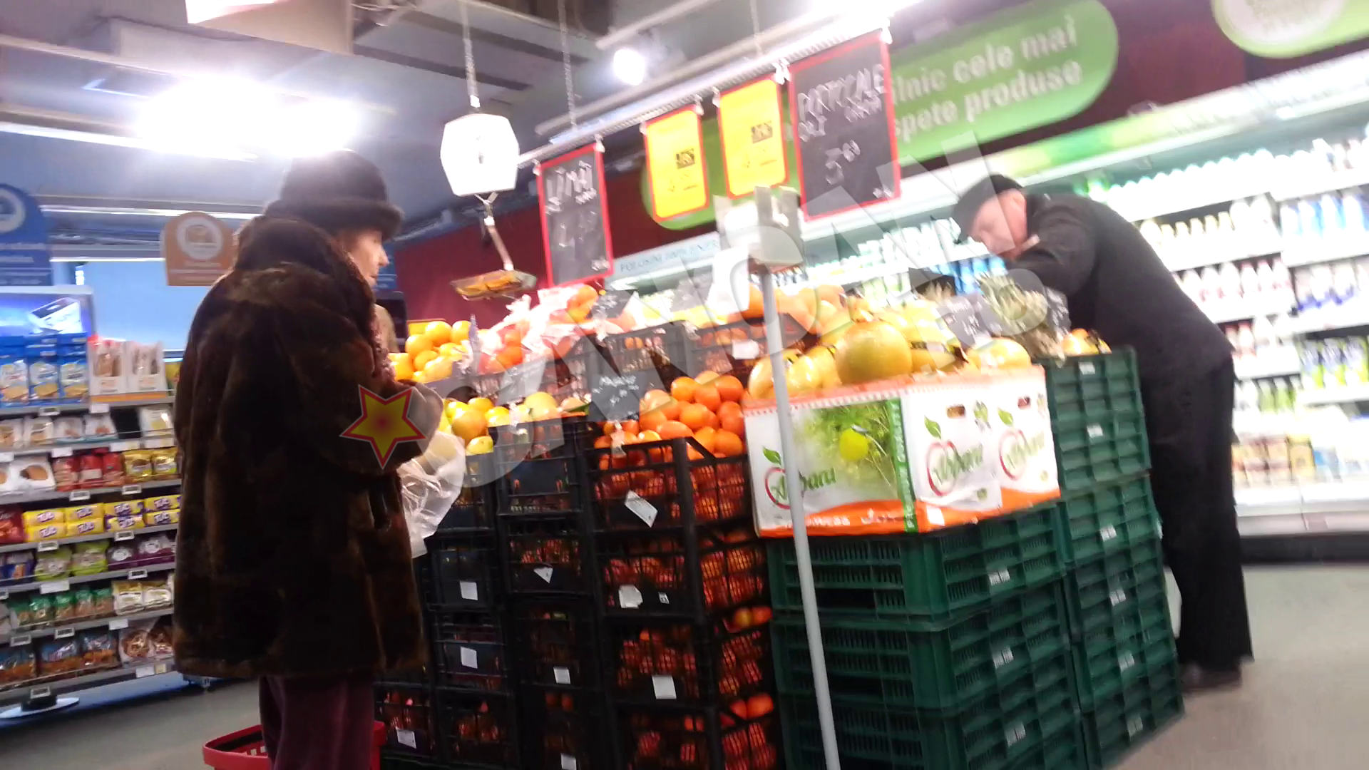 Adriana Iliescu a vizitat si raionul de fructe