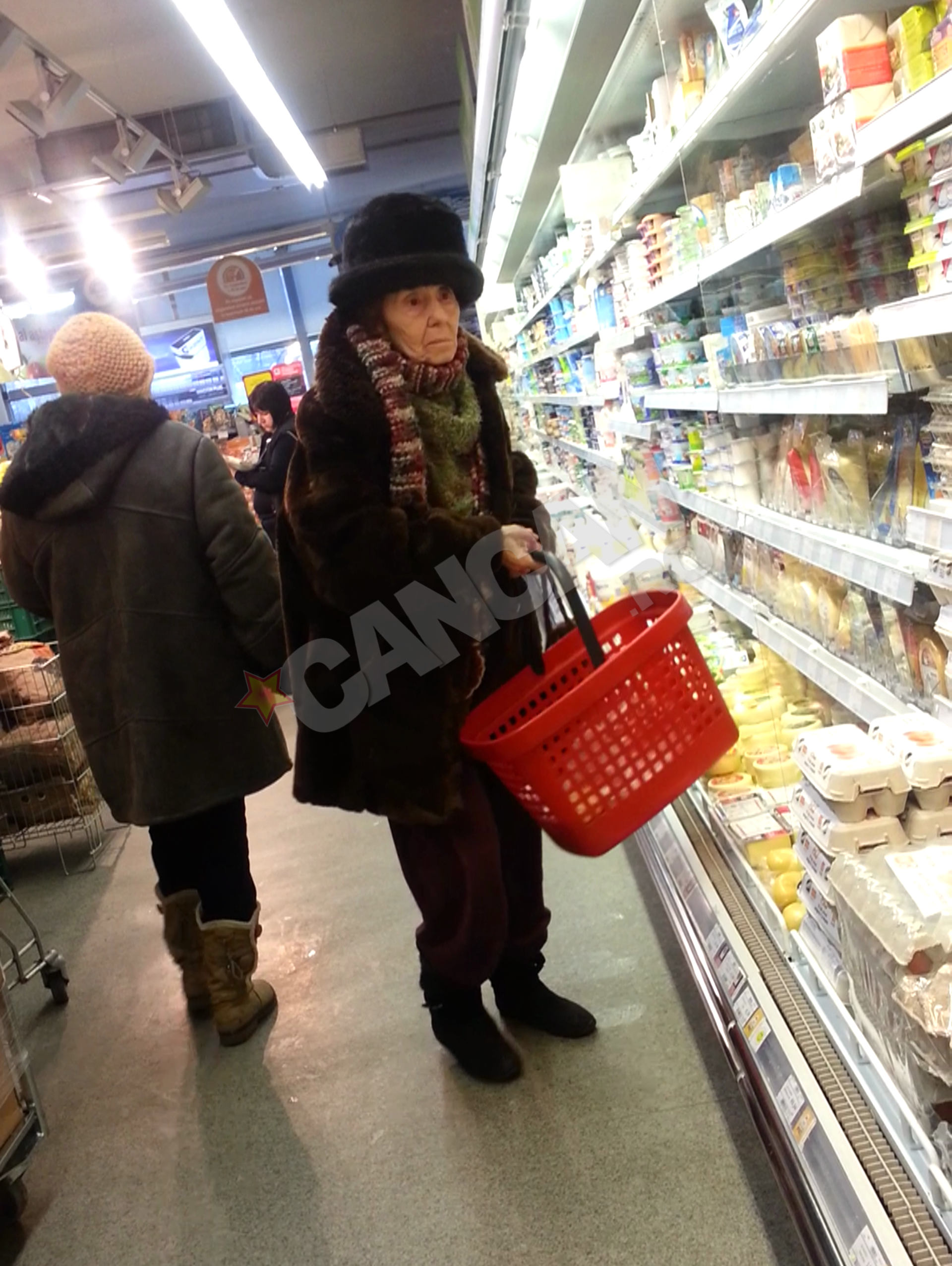 Mezelurile si-au gasit apoi loc in cosul doamnei Iliescu