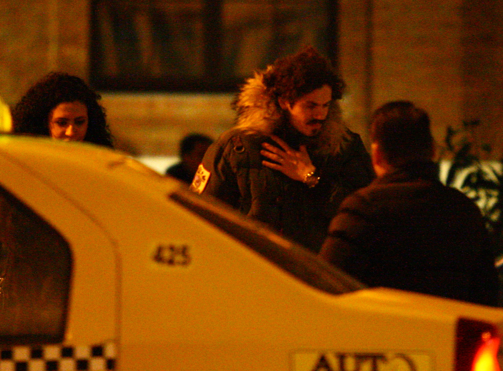 George Florescu si sotia lui pleaca spre casa