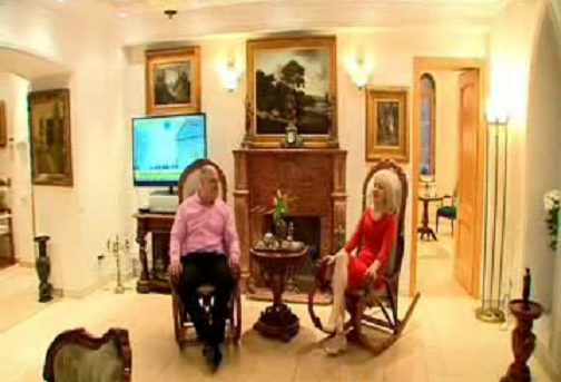 Sotii Marinescu petrec multe momente romantice langa semineu