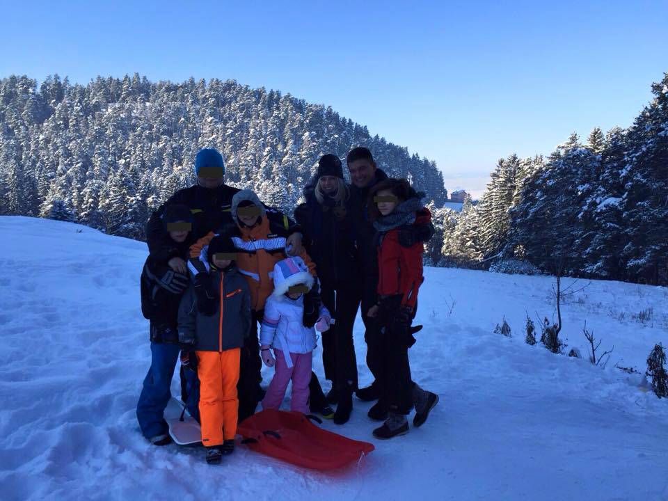 Boureanu si-a dus iubita la schi