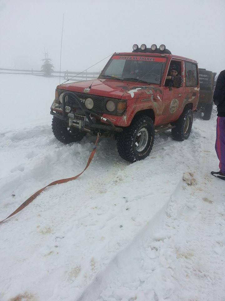 S-a ajuns foarte greu la locul stabilit