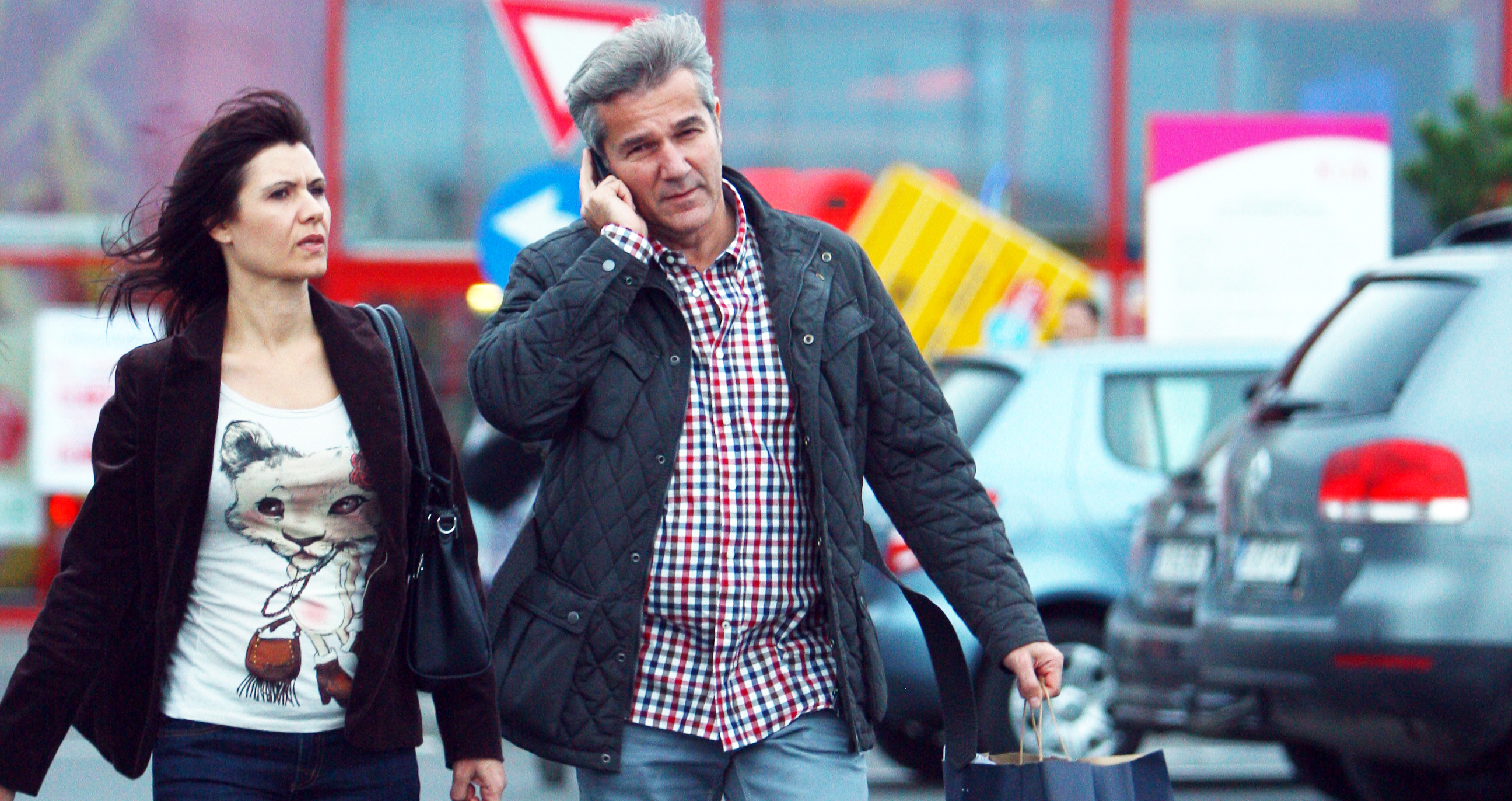 Alaturi de indragitul artist a stat Liliana Stefan