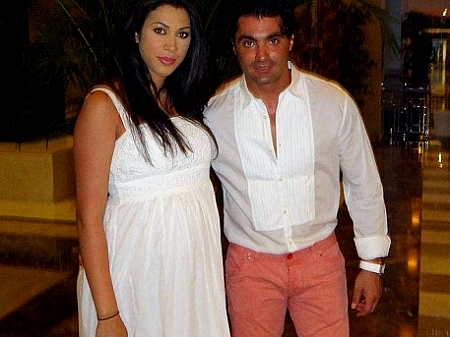 Raluca pe vremea cand era insarcinata cu Maria