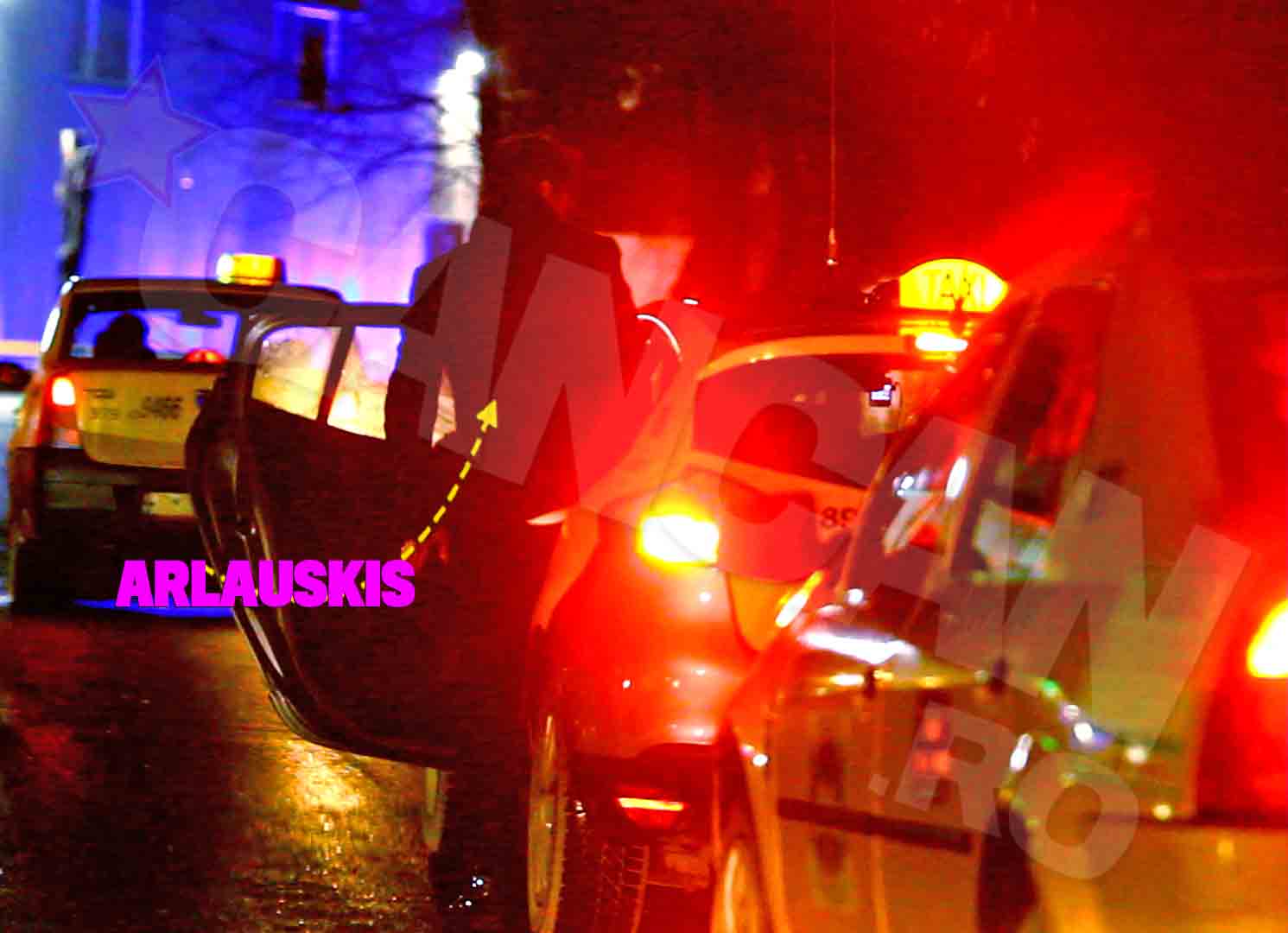 Arlauskis s-a plimbat cu taxiul prin tot orasul, iar apoi a revenit de unde a plecat. La club!