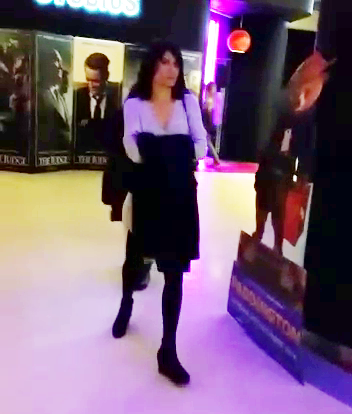 Liliana este o prezenta destul de discreta