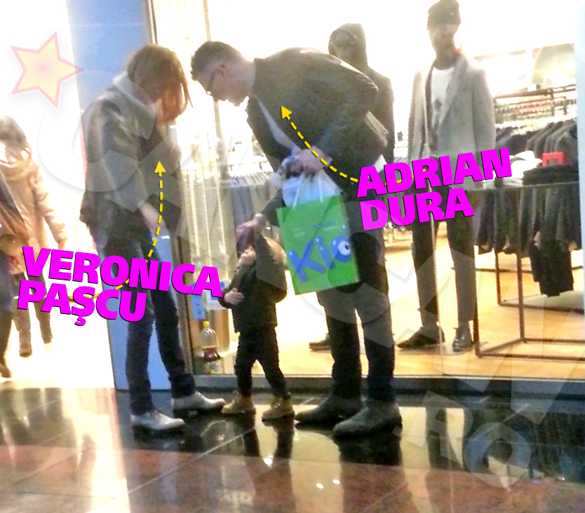 Veronica Pascu si-a infofolit bine copilul inainte de a iesi din mall