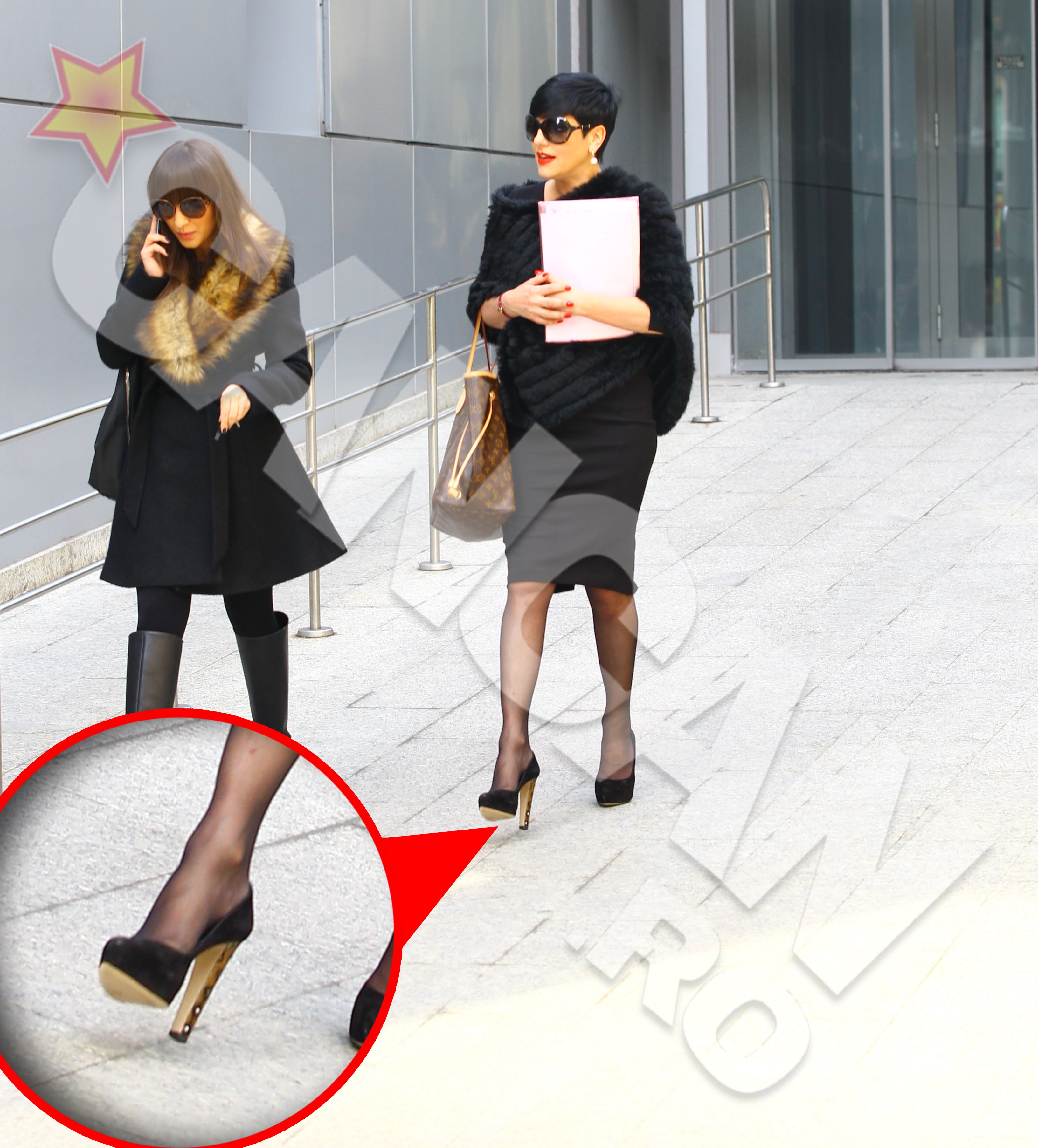 Chef Patrizia adora sa poarte pantofi cu tocuri inalte