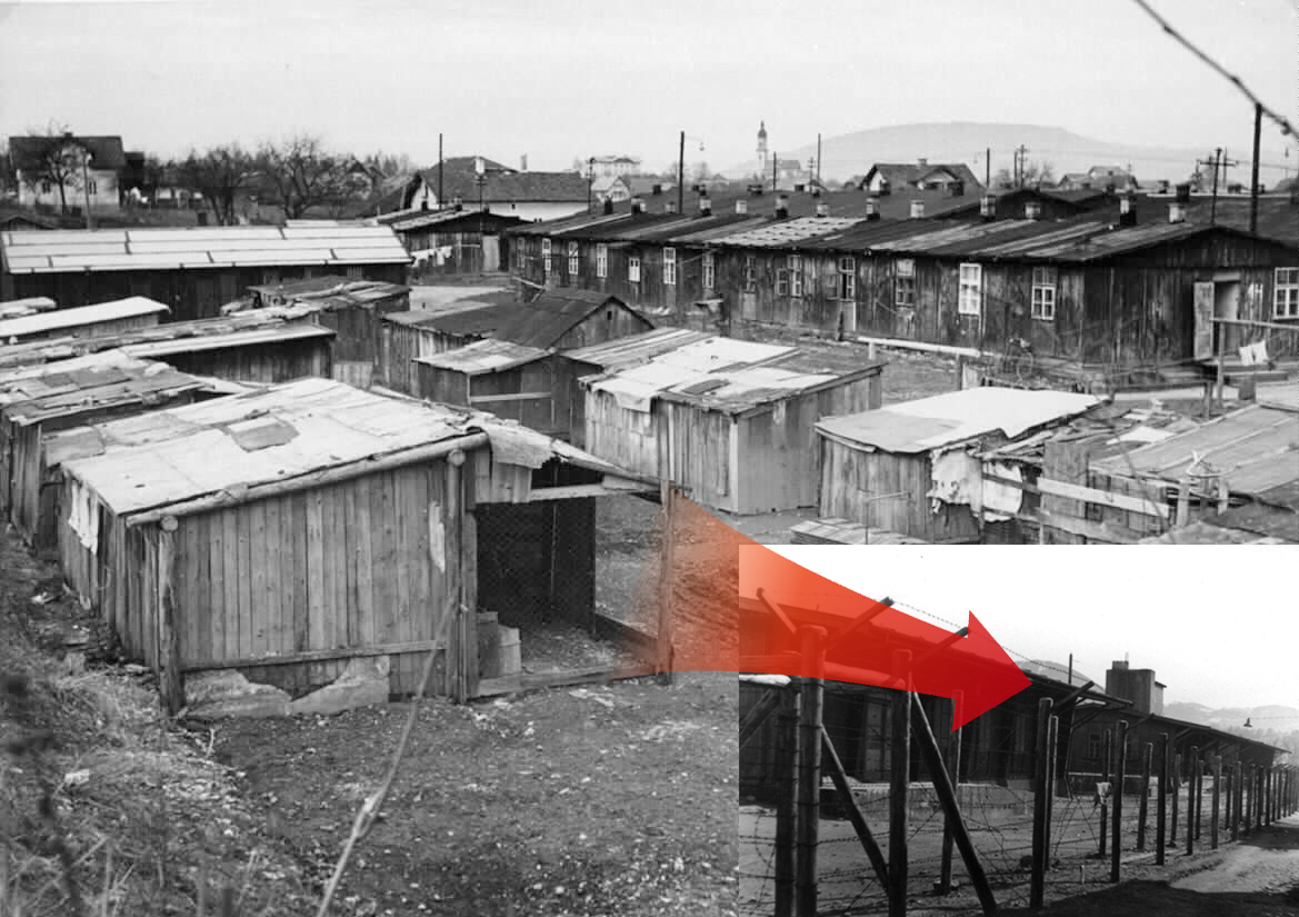 Conditiile din lagarul de la Salzburg erau inumane