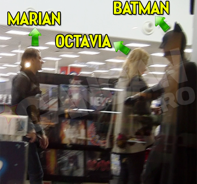 Marian a stat mai mereu la cativa pasi de Octavia. Noroc insa cu Batman!