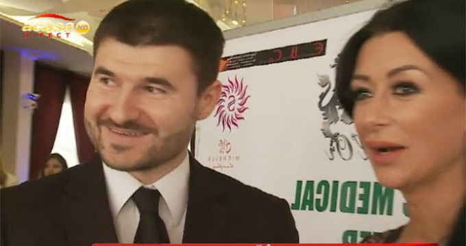 Denisa Tanase, alaturi de sotul ei, Cornel