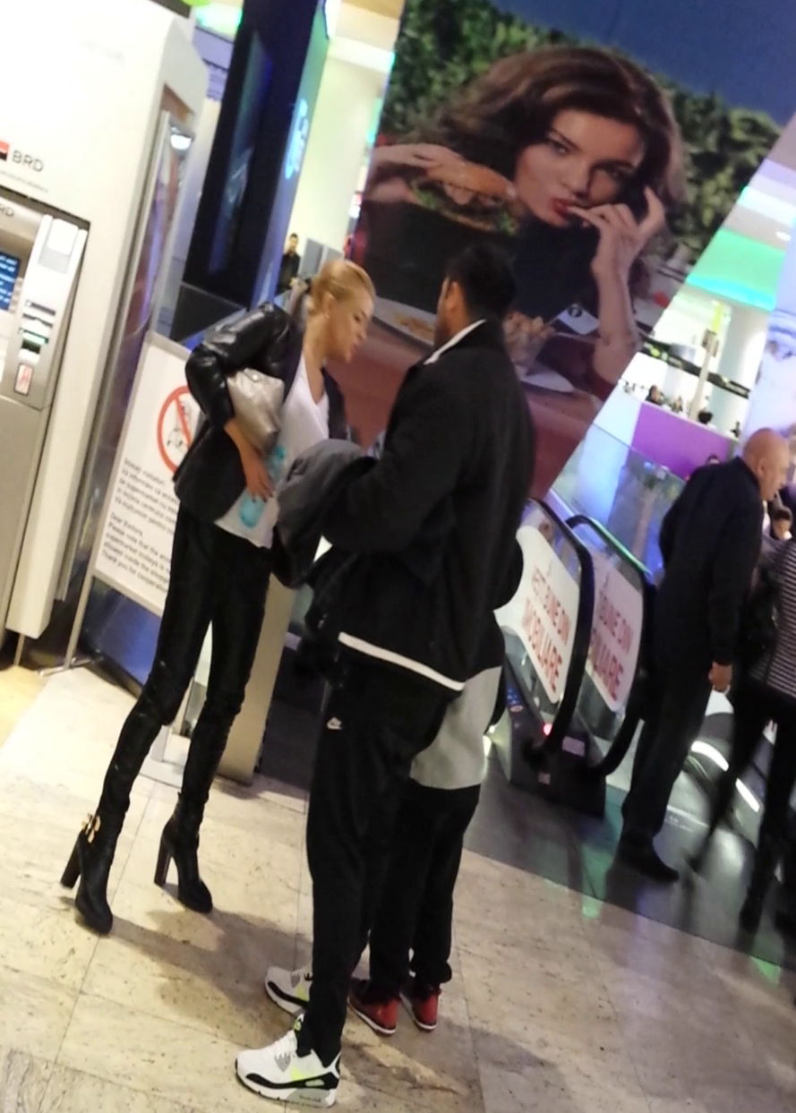 Claudiu si Leta au stata de vorba cateva minute