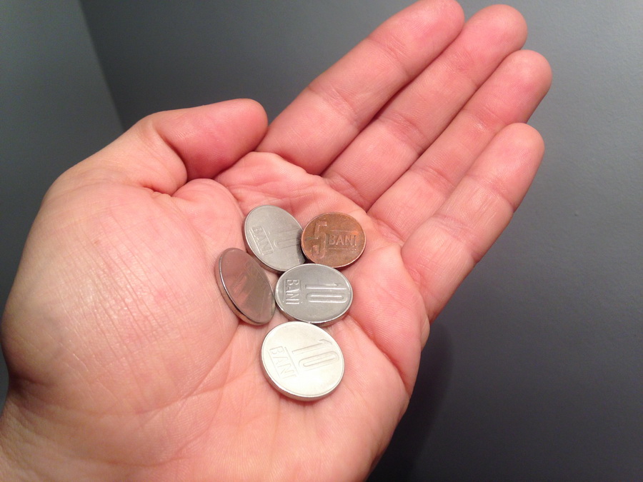 45 de bani, aceasta este suma primita de cersetor de la Maria Basescu