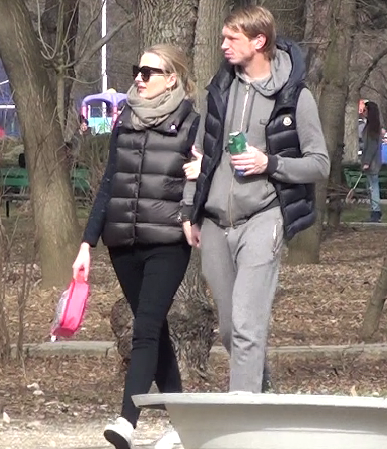 In ziua in care trebuia sa fie pe teren, Arlauskis a mers in parc