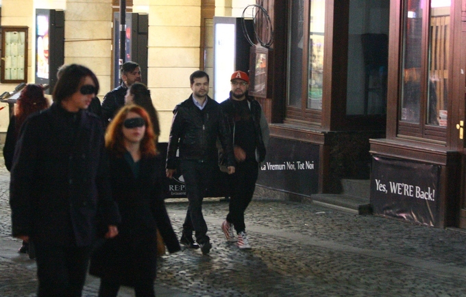 Membrii trupei 3 Sud Est au dat o raita prin Centrul Vechi