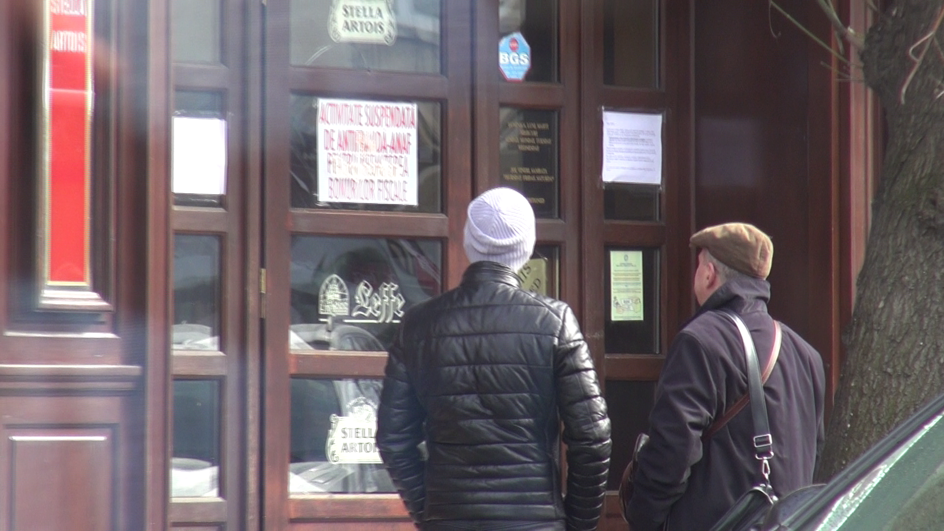 A vrut sa intre intr-un magazin inchis de ANAF