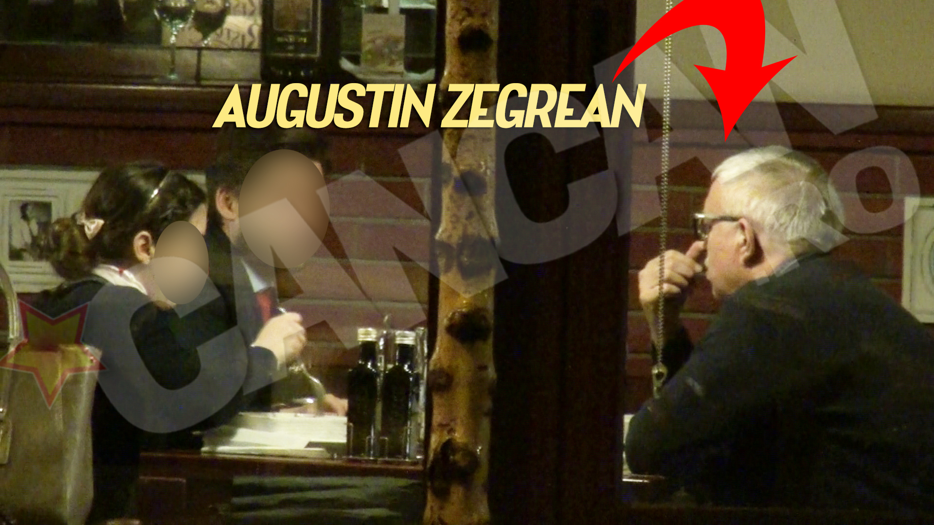 Primele imagini de paparazzii cu Augistin Zegrean