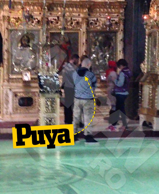 Puya a intrat in Manastire alaturi de sotia sa