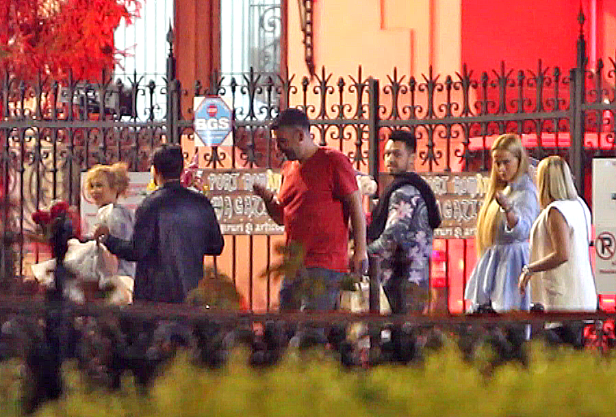 Anda Adam si invitatii ei au plecat de la terasa in jurul orei 01.00