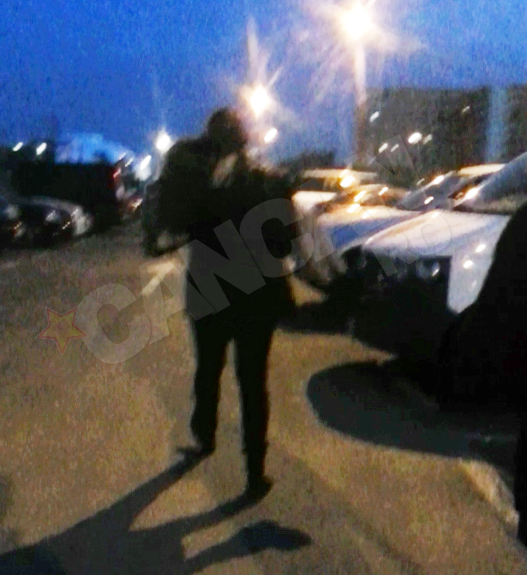 Teodora Stoica a fost luata in brate de un prieten si dusa la masina