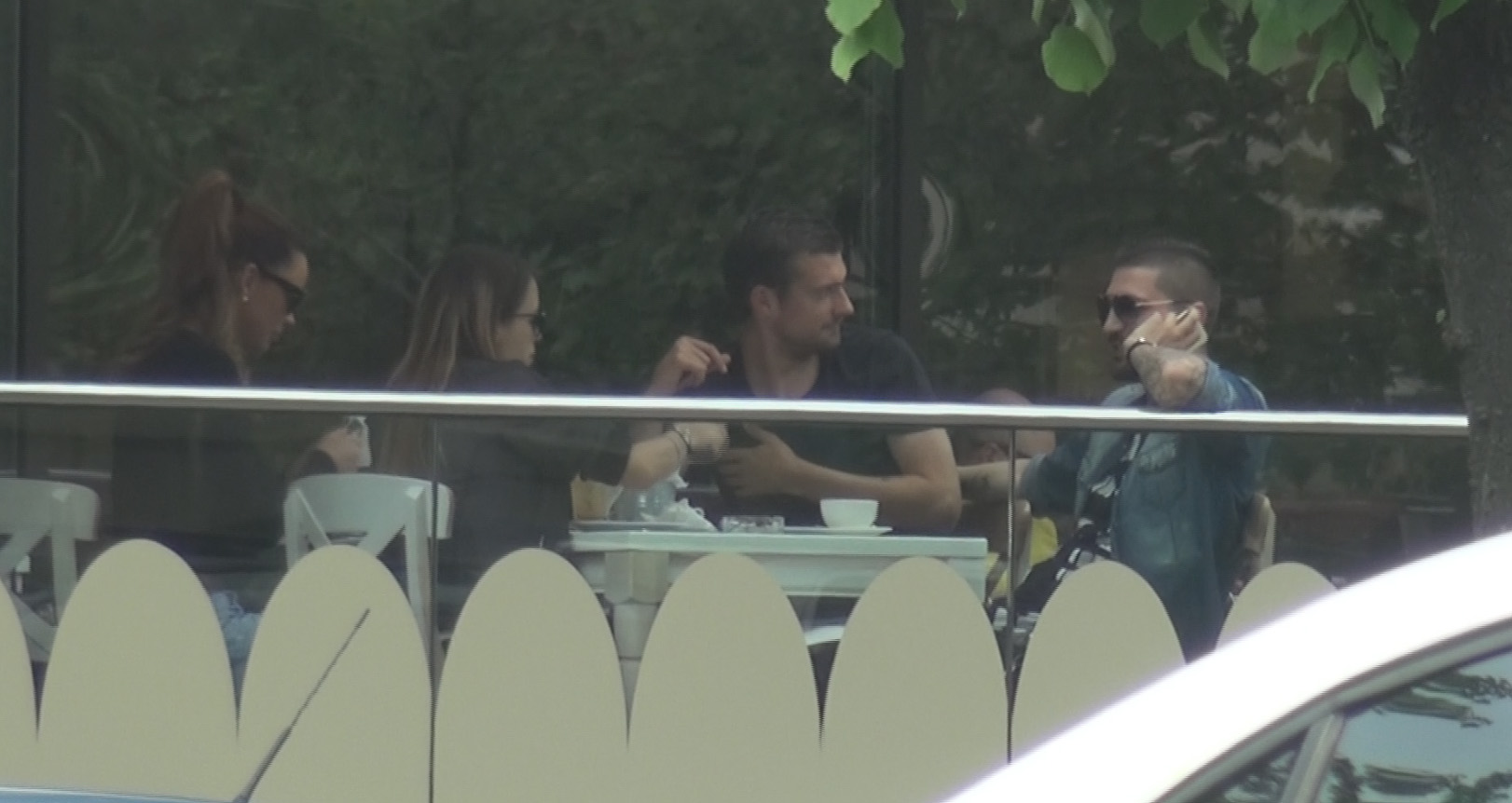 Discutia dintre Bianca si tanarul m