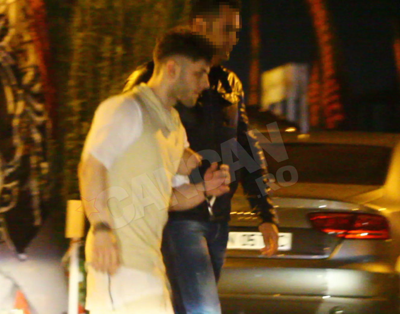 Fiul lui Vanghelie este sustinut de un bodyguard