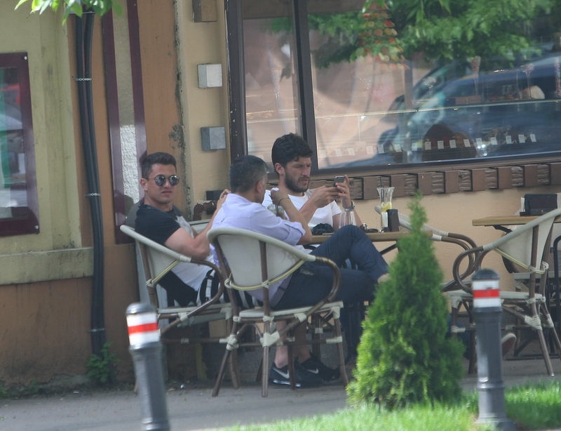 Stelistii au fost foarte relaxati inaintea meciului contra celor de la Concordia