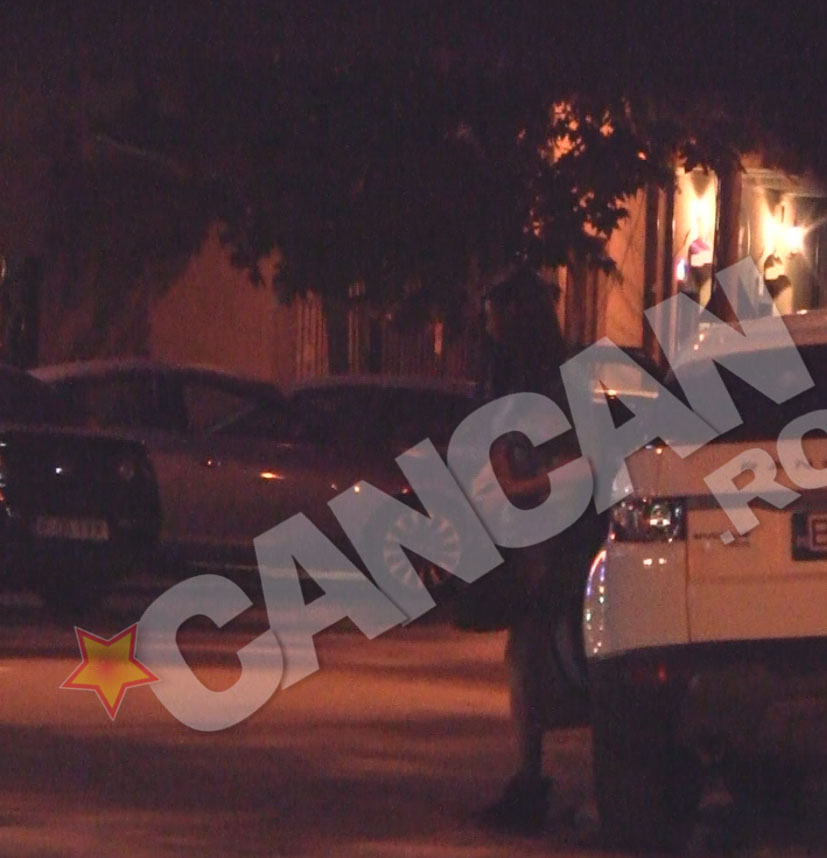 Andreea Tonciu ajunge la restaurantul unde se afla si sotia lui Prigoana