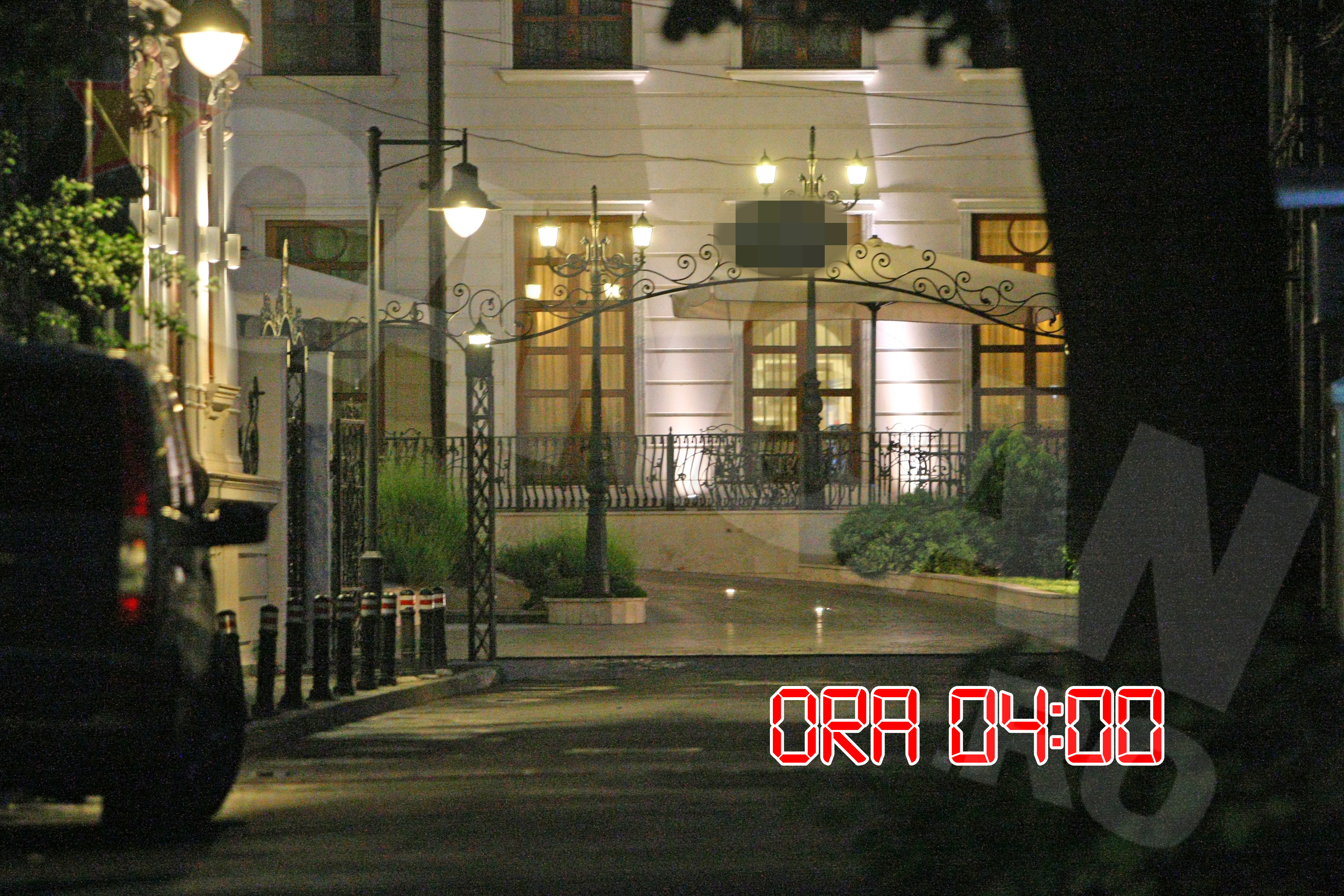 Bianca si Cristea au ajuns la hotel aproape de orele diminetii