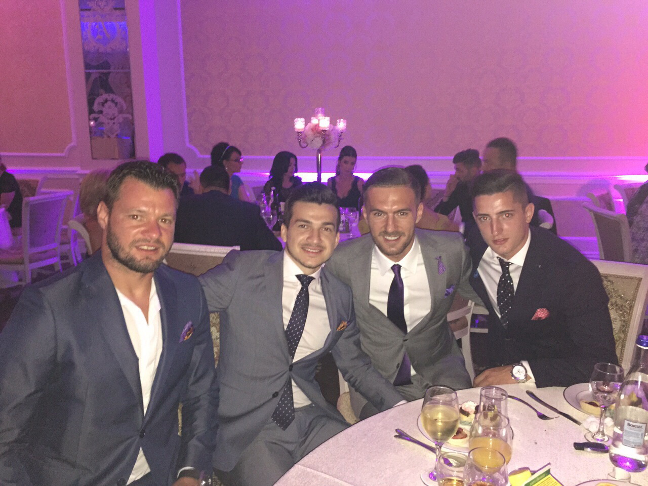 Jucatorii de la Dinamo au mers la nunta lui Cristi Pulhac