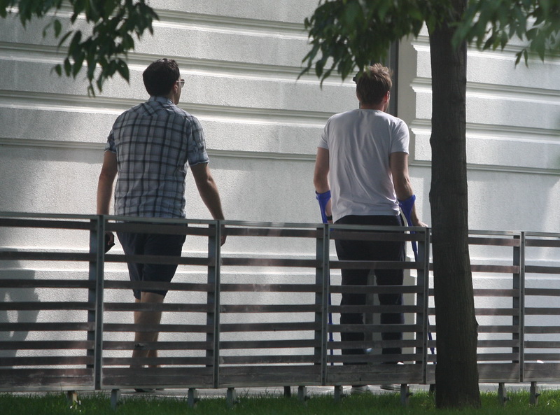 Martinovic a luat masa la un restaurant de fite din Capitala