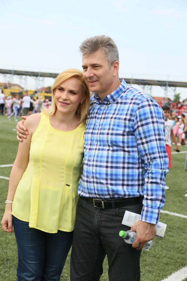 Gabriela Firea si Florin Pandele