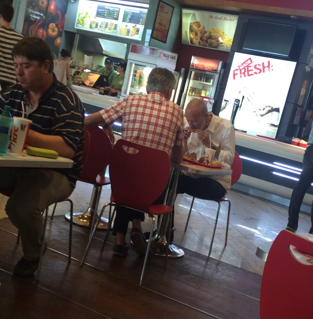 Andrei Gheorghe duce lipsa de hrana calda