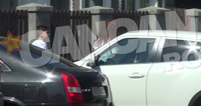 Alina Chivulescu a mers la politie cu fiul ei, Michael