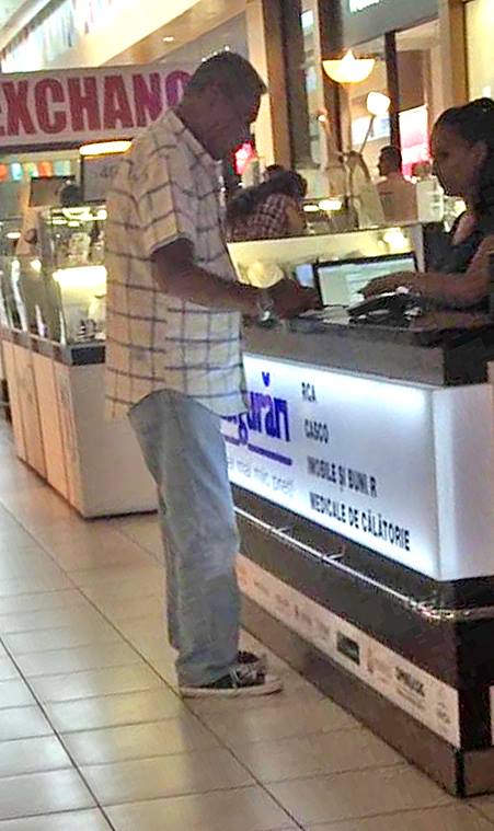 Cornel Patrichi si-a facut asigurare