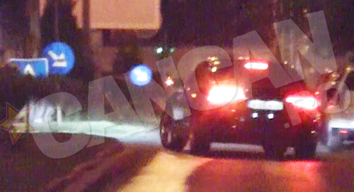 Cocos a intors masina printr-un loc interzis