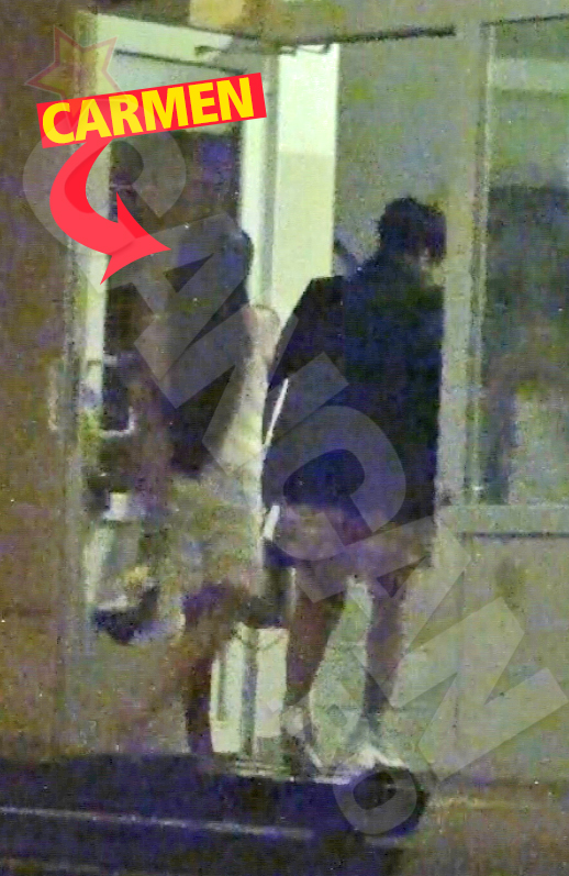 Fiica lui Adrian Minune a intrat in hotel insotita de noul ei iubit