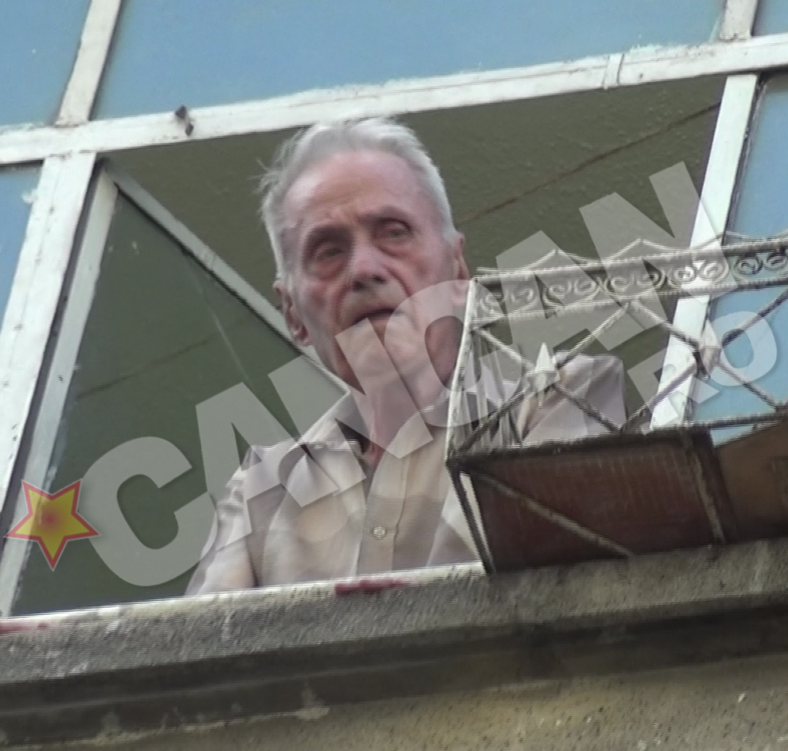 Inainte sa mearga la magazin, Visinescu a inspectat zona din apartamentul sau aflat la etajul 3