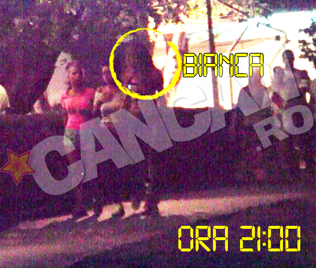 Bianca il vede pe Slav pe terasa