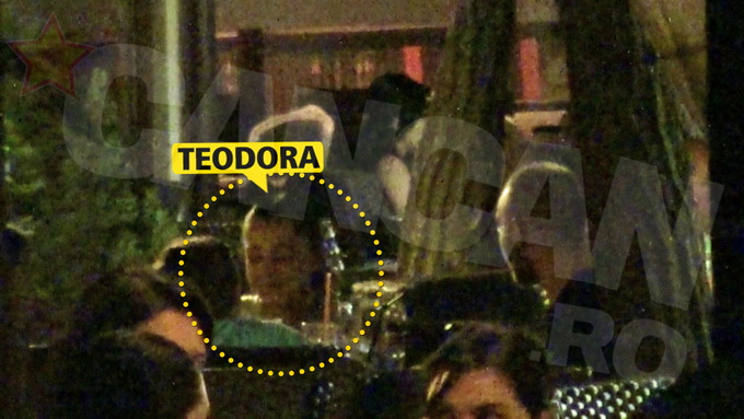 Teodora Becali a iesit in oras si a luat masa