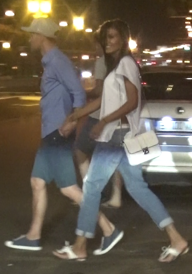 Nicolae Mitea si-a luat iubita de mana