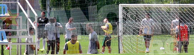 Stelistii au exersat fazele ofensive